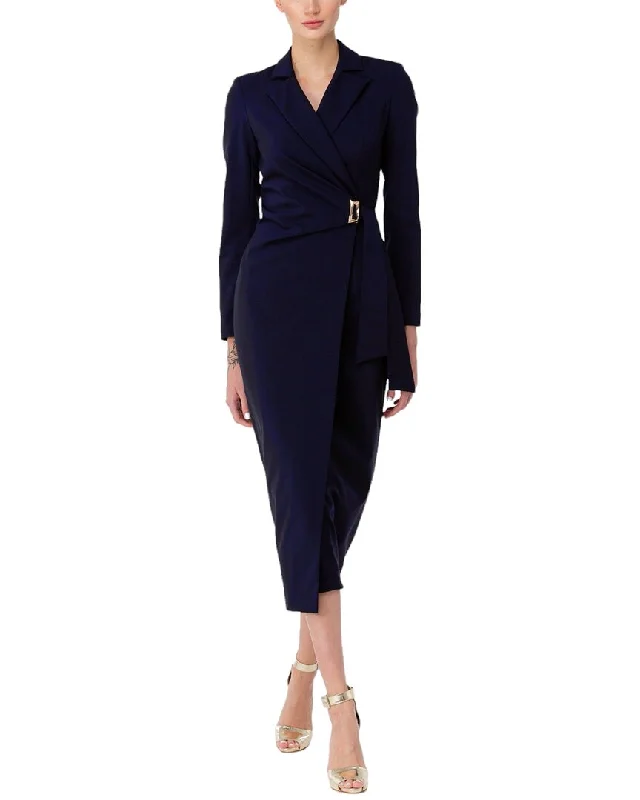 Act Fast BGL Wool-Blend Midi Dress