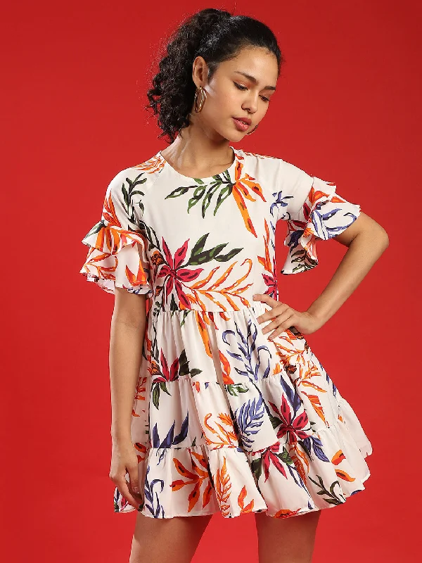 Factory Direct Sale Campus Sutra Women Floral Stylish Casual Dresses