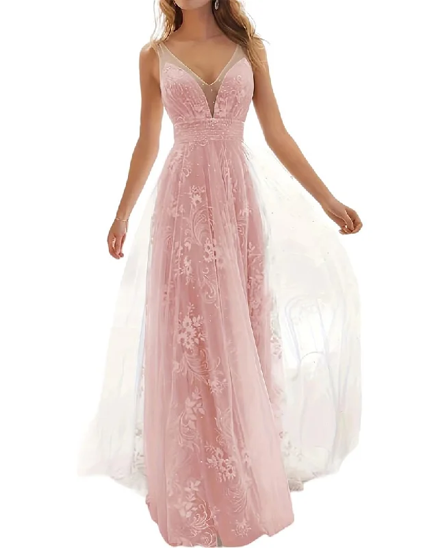 Mega Deal Juliet Roses Lace Maxi Dress