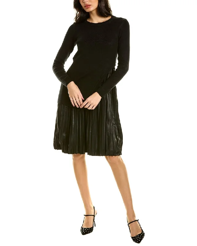 While Supplies Last Gracia Mixed Media Mini Dress