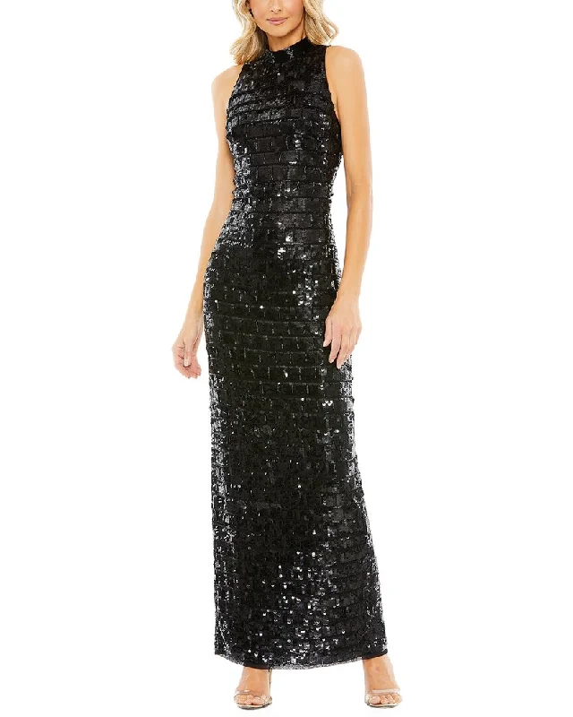 Price Rollback Mac Duggal Column Gown