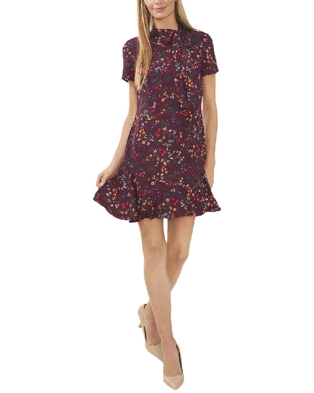 Price Rollback Cece Neck Bow Godet Dress