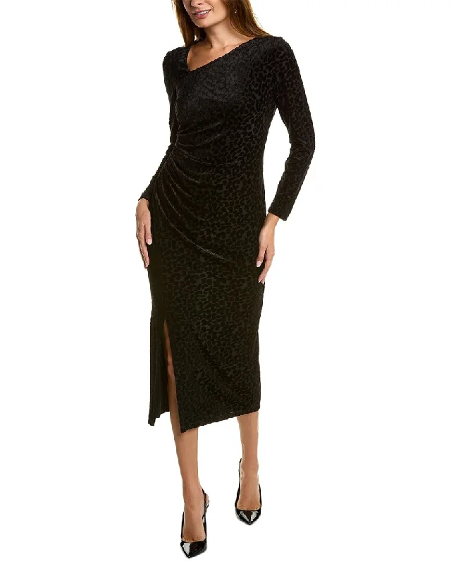Inventory Reduction Anne Klein Ruched Midi Dress
