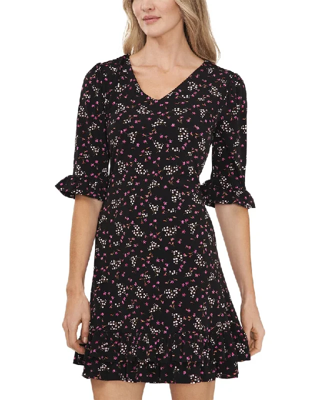 Price Buster Cece Ruffled Hem Knit Dress