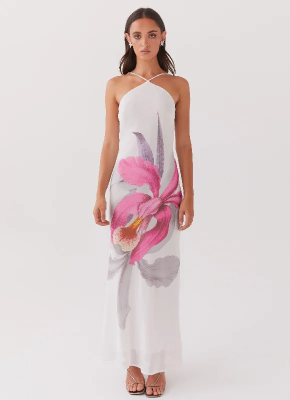 Blowout Sale Blossom Hearts Maxi Dress - Tulip Floral
