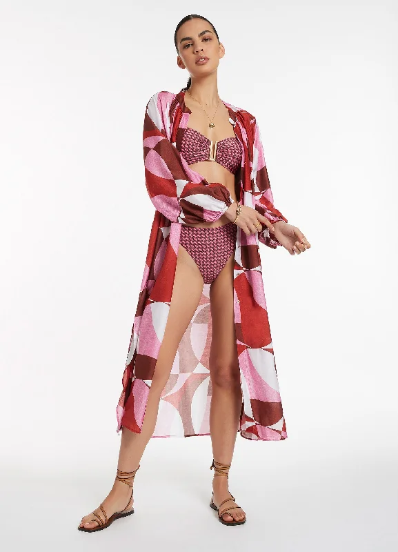 Today Only Lalita Shirtdress - Orchid
