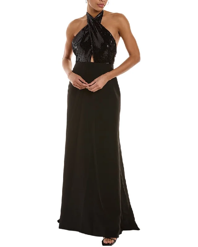 Members Only Halston Lacey Gown