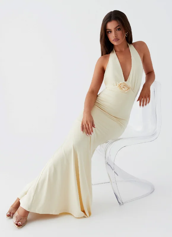 Weekend Flash Sale Eliza Rose Maxi Dress - Yellow
