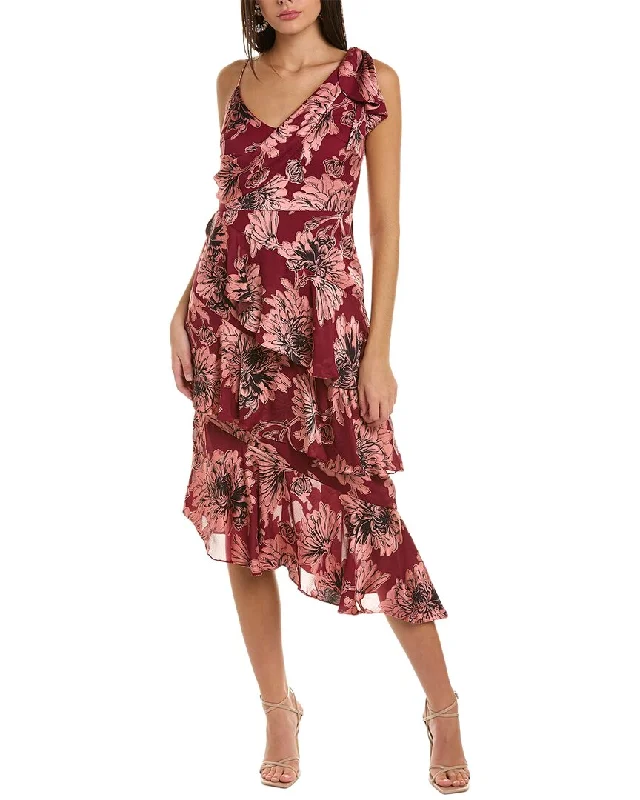 Clearance Event Theia Greta Cocktail Midi Dress
