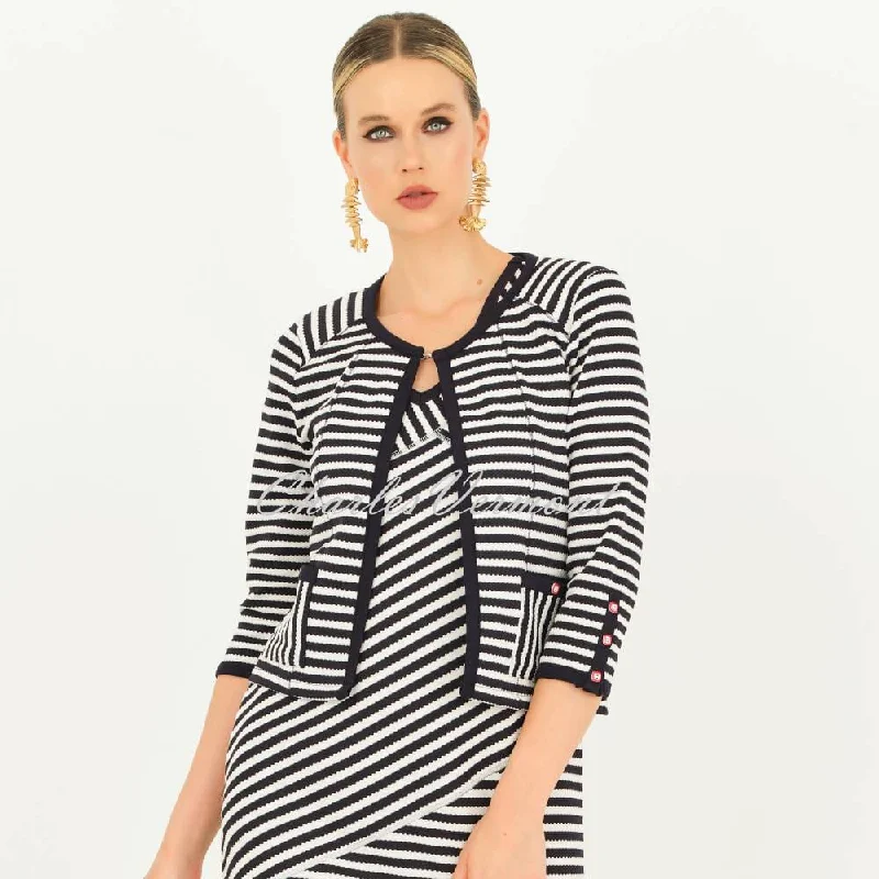Exclusive Access Dolcezza Striped Cover Up Jacket - Style 23106