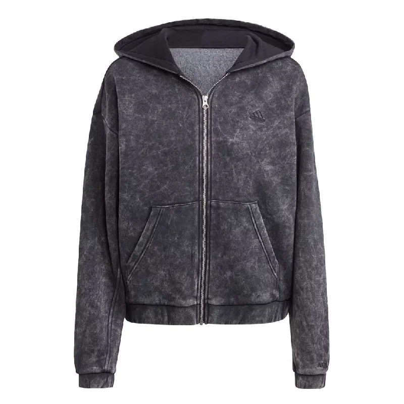 Steals and Deals adidas - Women's All SZN Fleece Full Zip Hooded Track Top (HZ5745)