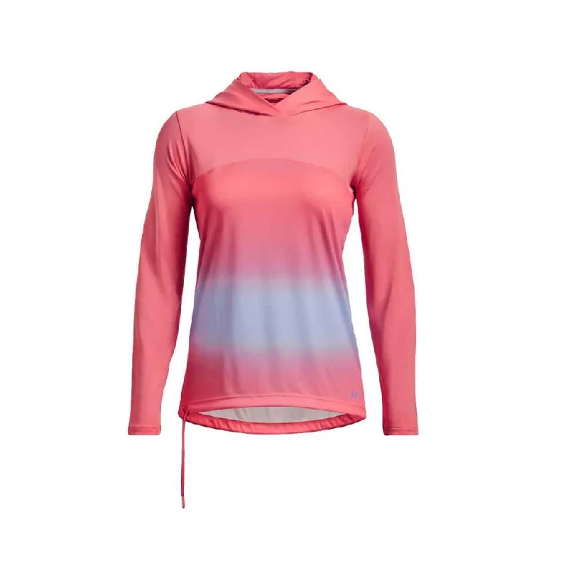 Midnight Madness Under Armour Women's Pink to Blue Ombre Workout Hoodie Size M MSP $50