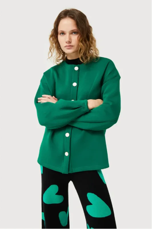 Huge Discounts Green neoprene jacket