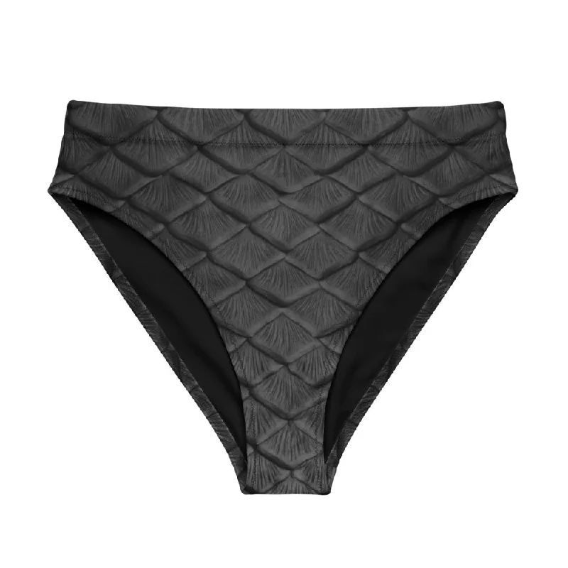Shop and Save Obsidian Scale Recycled High-Waisted Bikini Bottom