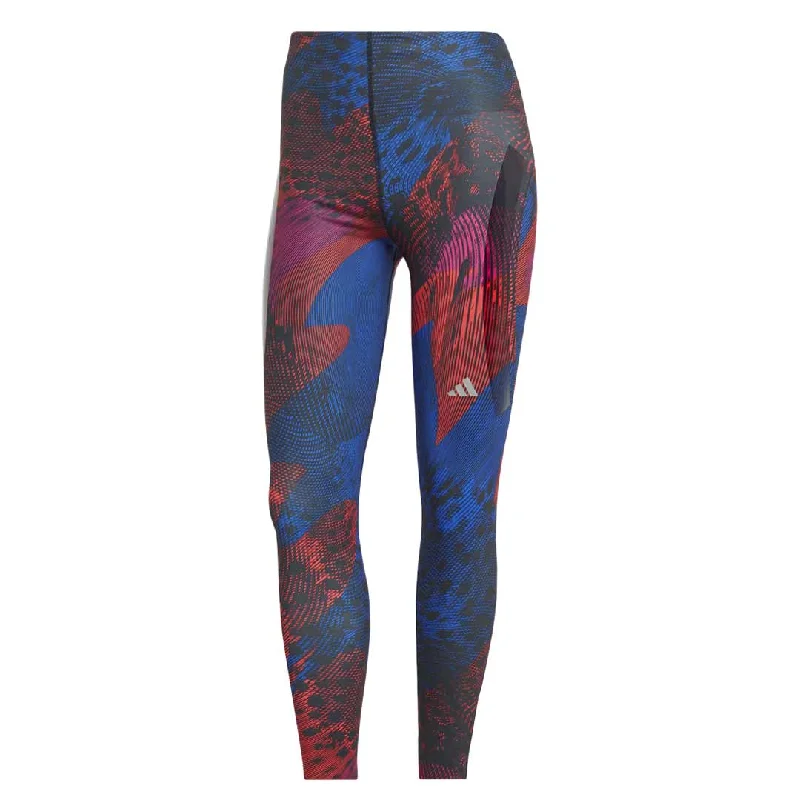 Super Deal adidas - Women's Adizero Running Allover Print 7/8 Leggings (HS5433)