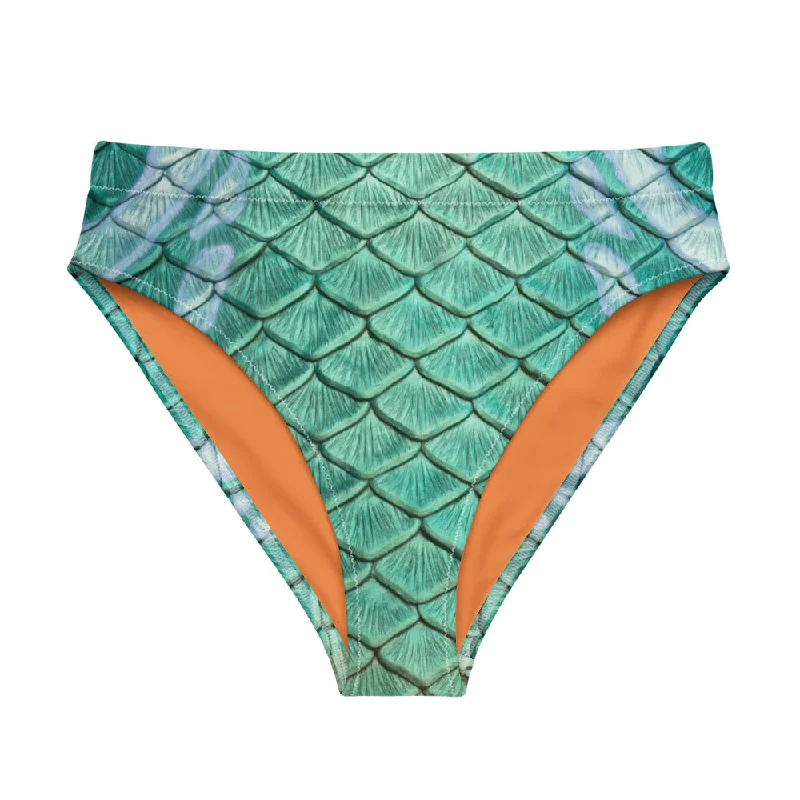 Super Deal Sunrise Sirenity Recycled High-Waisted Bikini Bottom