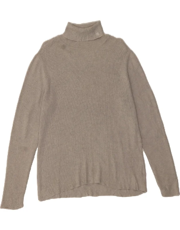 Season Finale Sale RALPH LAUREN Womens Roll Neck Jumper Sweater UK 18 XL Grey Cotton Season Finale Sale RALPH LAUREN Womens Roll Neck Jumper Sweater UK 18 XL Grey Cotton