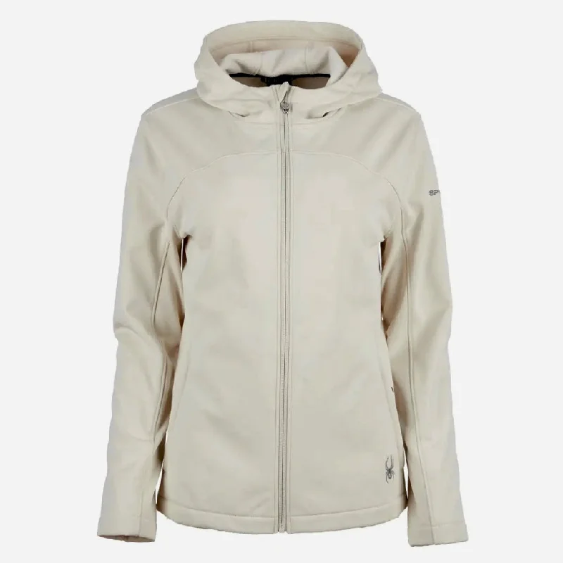 Online Exclusive New Women's Spyder Alyce Softshell Jacket w/ Hood ATmosphere Size S MSP$149 Online Exclusive New Women's Spyder Alyce Softshell Jacket w/ Hood ATmosphere Size S MSP$149