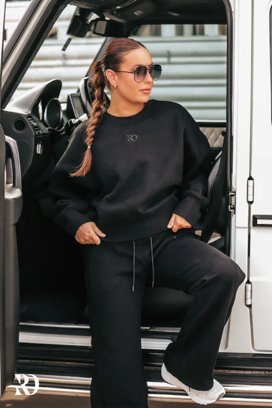 Best Seller BLACK WARMUP PULLOVER | RD ESSENTIALS