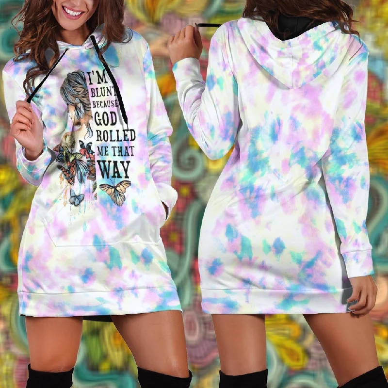 Price Cut I'm Blunt Hippie Hoodie Dress Tie Dye Hippie Clothing Best Gifts For Hippies HN Price Cut I'm Blunt Hippie Hoodie Dress Tie Dye Hippie Clothing Best Gifts For Hippies HN