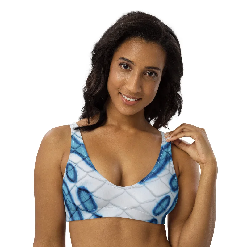 Fantastic Offers Glaucus Atlanticus Recycled Padded Bikini Top