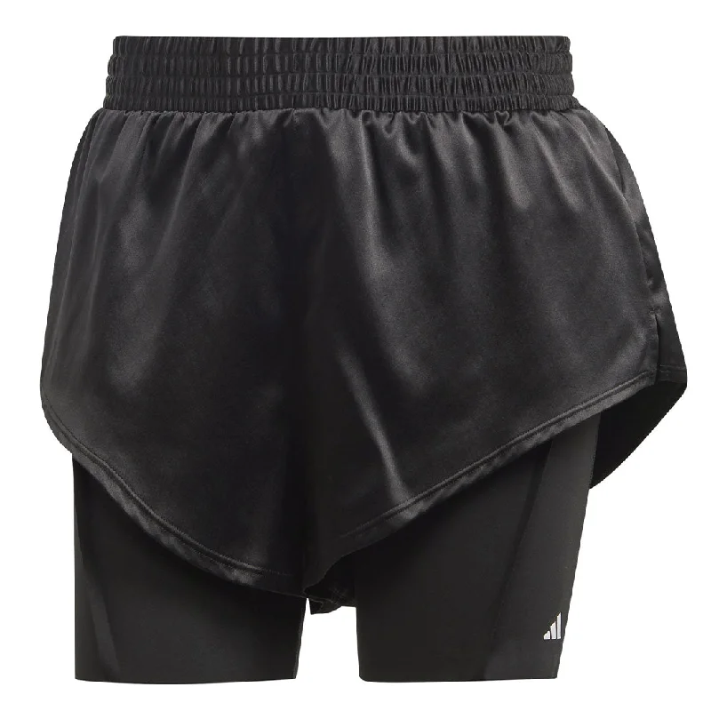 New Deals adidas - Women's Power AEROREADY 2-In-1 Shorts (IL9449)