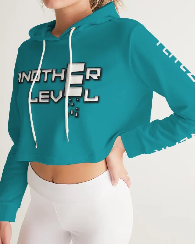 Buy Now BLUE SKY Women's Cropped Hoodie