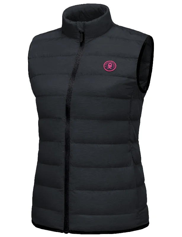 Bargain Prices Women's Lightweight Puffer Vest Winter Warm Sleeveless Jacket for Casual Travel Golf Hiking