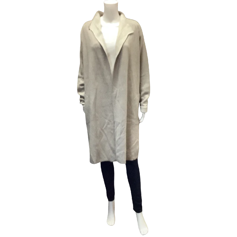 Overstock Pure Jill Women's Open Cardigan Tan Size: M