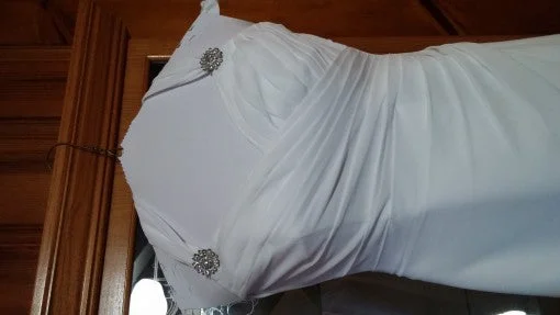Bargain Bin David's Bridal wedding dress