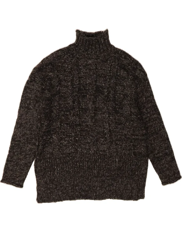 Clearance Sale FOREVER 21 Womens Turtle Neck Jumper Sweater UK 14 Medium Grey Flecked Clearance Sale FOREVER 21 Womens Turtle Neck Jumper Sweater UK 14 Medium Grey Flecked