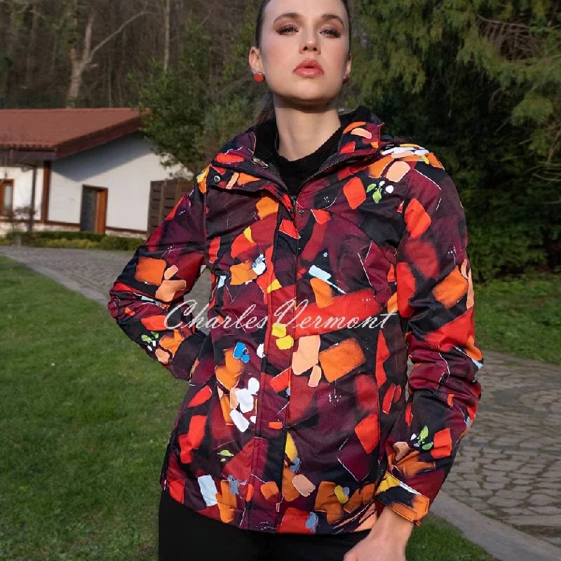 Stock Clearance Dolcezza 'Three Ways to Wear' Jacket with Inner Black Fleece Jacket - Style 72846