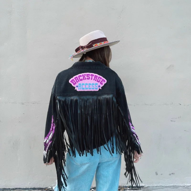 Holiday Sale Backstage Access Denim Jacket