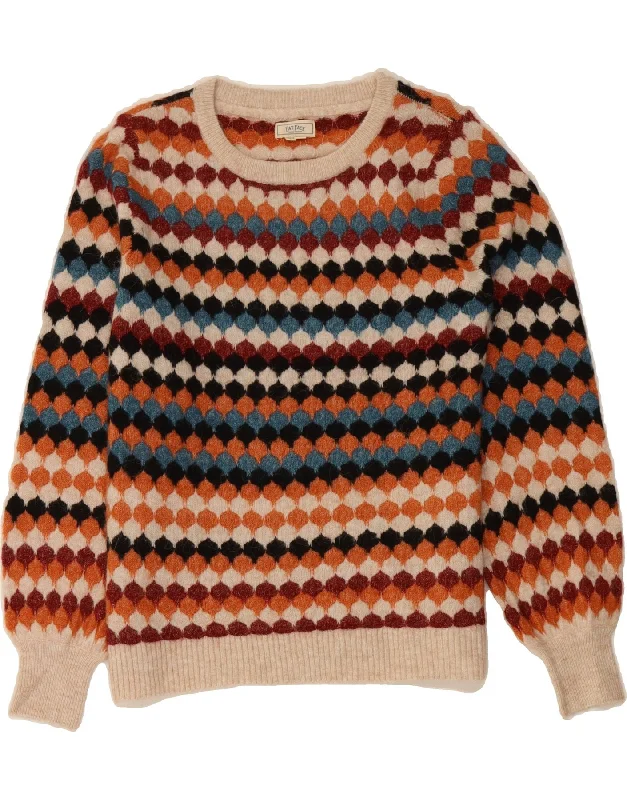 Exclusive Access FAT FACE Womens Boat Neck Jumper Sweater UK 12 Medium Multicoloured Exclusive Access FAT FACE Womens Boat Neck Jumper Sweater UK 12 Medium Multicoloured