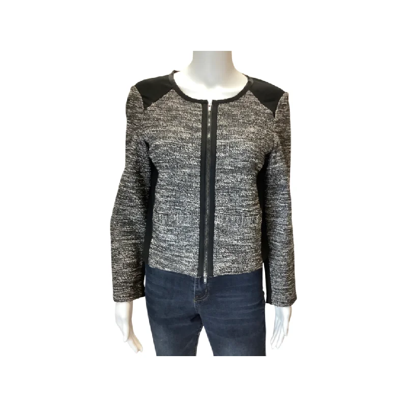 Clearance Items Eileen Fisher Black White Jacket Size S