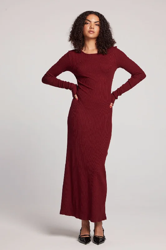 Huge Savings Luna Fig Maxi Dress
