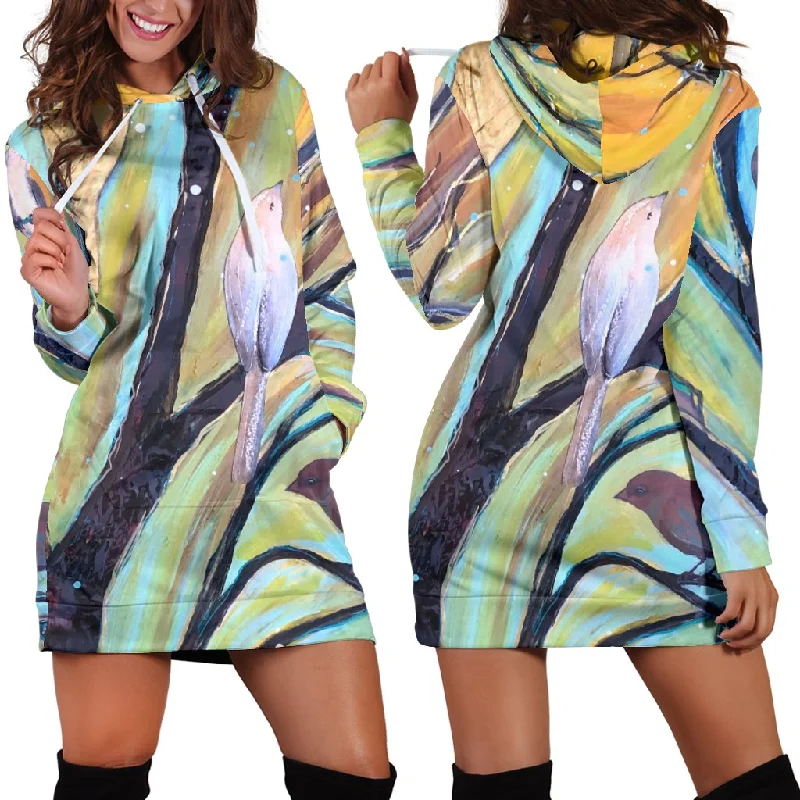 Limited Time Offer Dawn Chorus Hoodie Dress TL