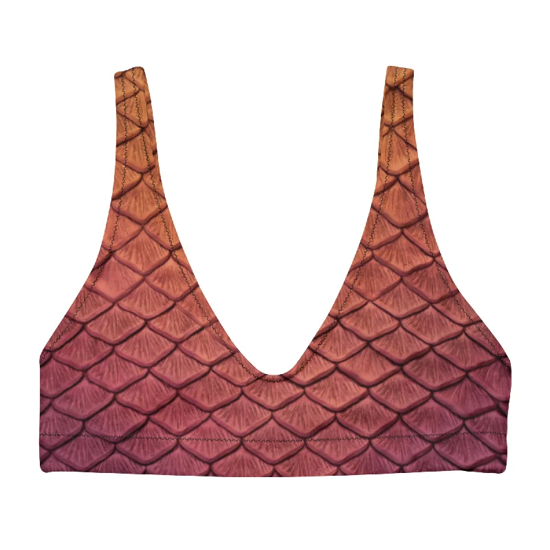 Overstock Sale Harvest Moon Recycled Padded Bikini Top