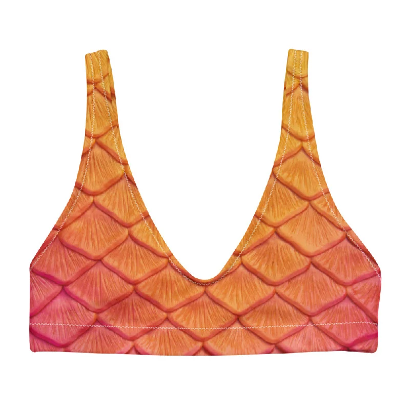 Deal of the Week Hibiscus Bliss Recycled Padded Bikini Top