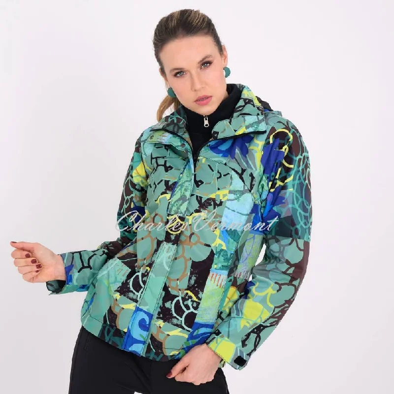 Sneak Peek Sale Dolcezza 'Three Ways to Wear' Jacket with Inner Black Fleece Jacket - Style 72845