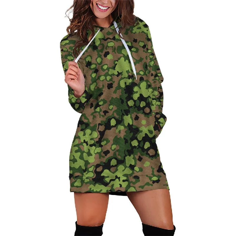 Massive Deals Rauchtarnmuster Blurred Edge Pattern 1939 1944 Dress Hoodie