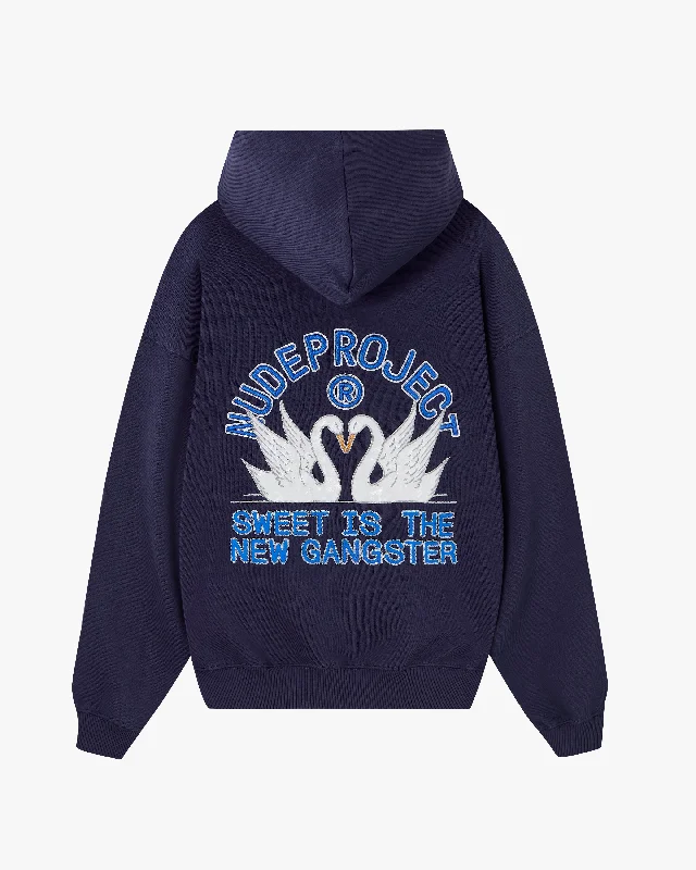 Factory Direct Sale SWANS HOODIE NAVY