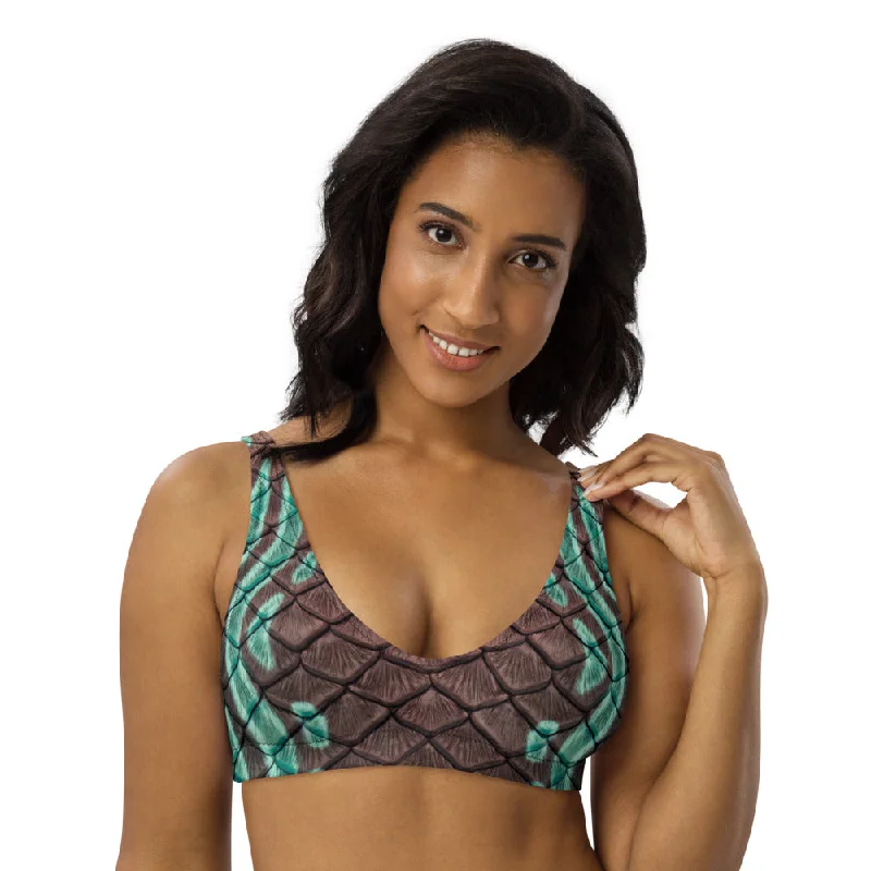 Overstock Song of the Sea Recycled Padded Bikini Top