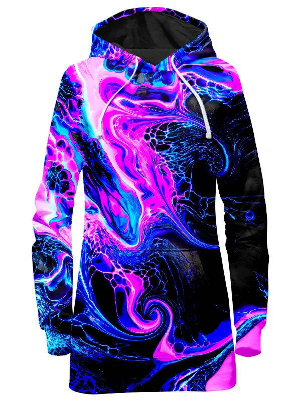 Great Bargains Liquid Ghost Hoodie Dress