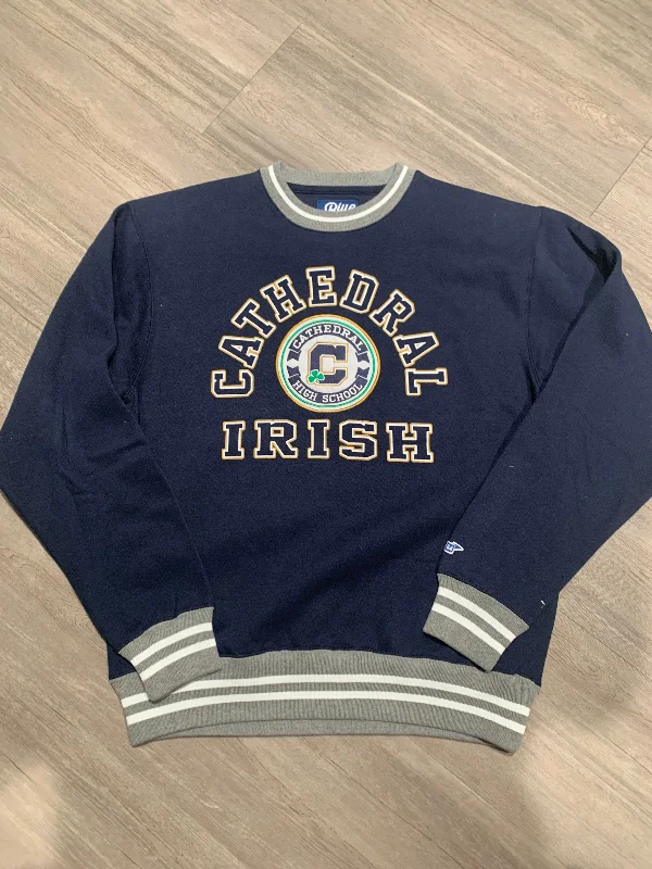 Weekend Deal Varsity Crew Sweatshirt (Navy)