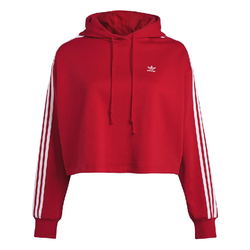 Exclusive Savings adidas - Women's Adicolor Crop Hoodie (Plus Size) (HY8302)