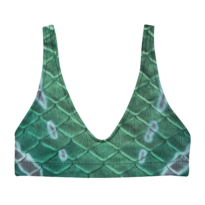 Daily Deals The Dark Sea Recycled Padded Bikini Top