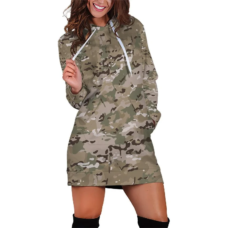 Crazy Savings American Operational Camouflage Pattern (OCP) Dress Hoodie