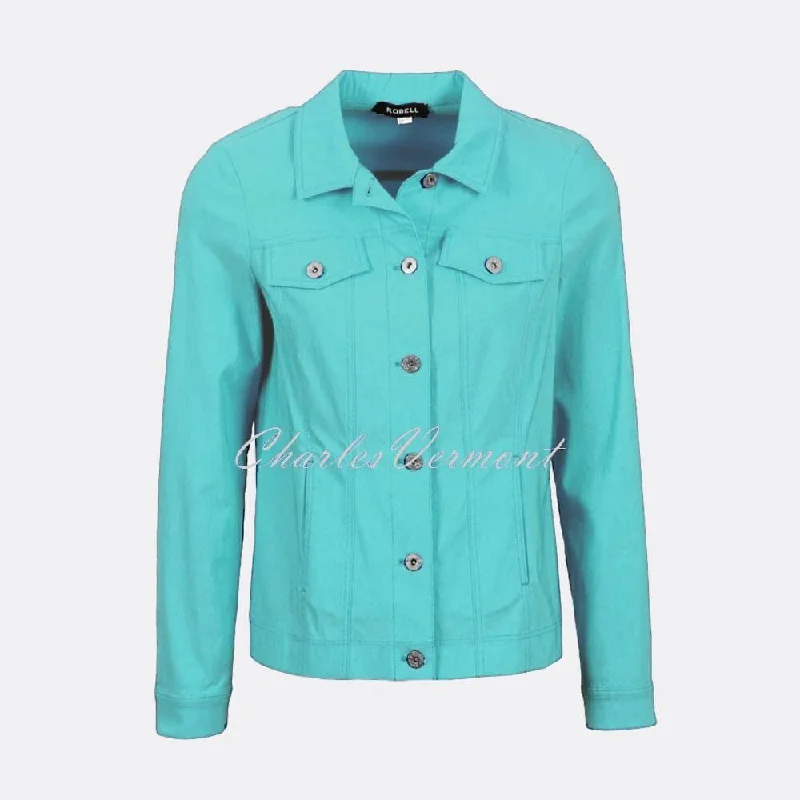 Steals and Deals Robell Happy Jacket 57609-5499-750 (Pacific Turquoise)