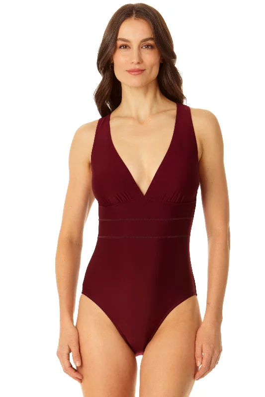Get It Before It’s Gone Coppersuit - Women's Sporty One Piece Swimsuit